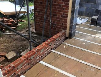 Extension Brickwork Sept 23