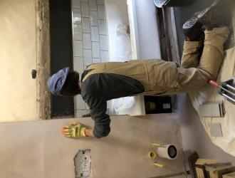 Groutingin Bathroom
