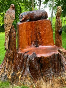 Carved Seat
